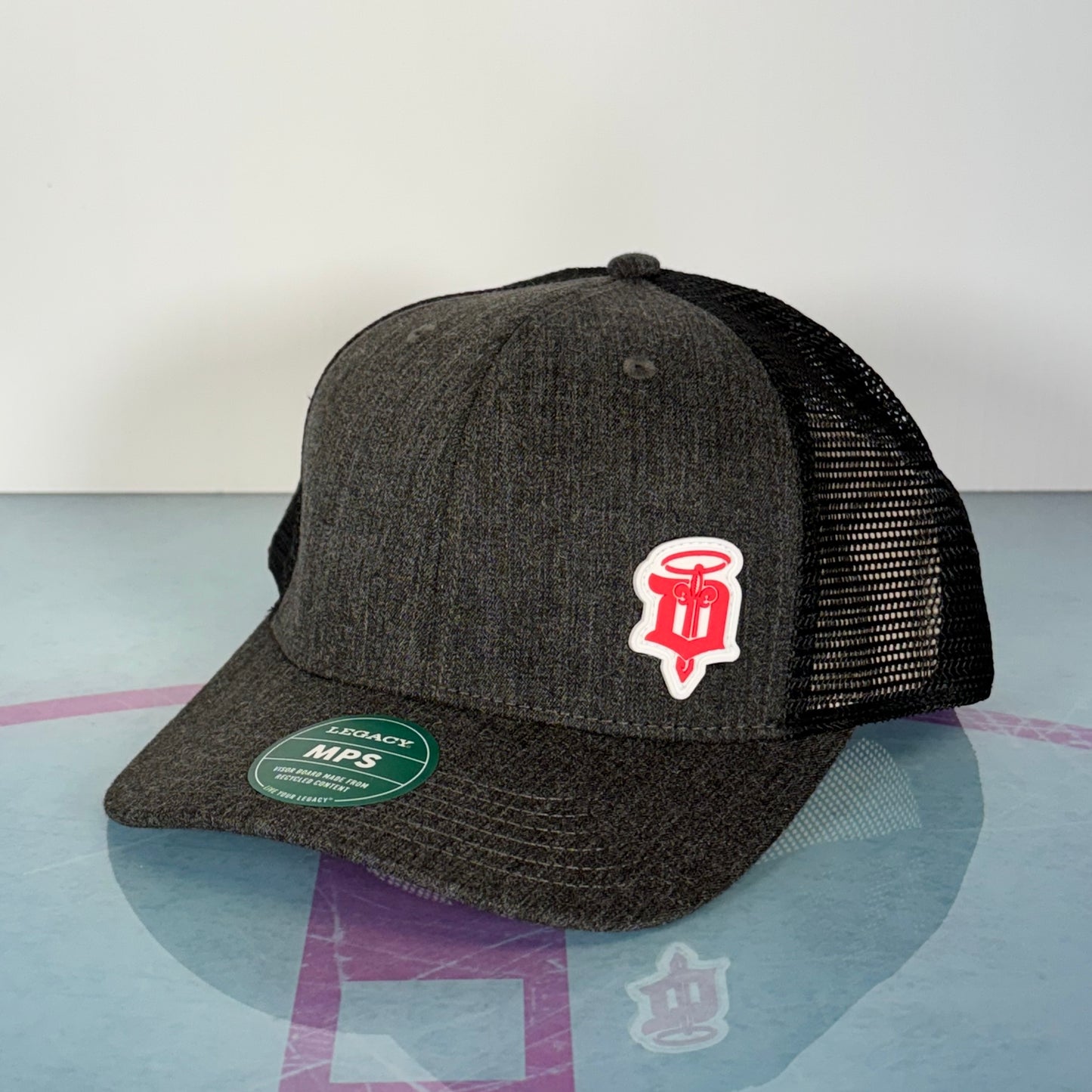 Adult Adjustable Black Hat- The Champ
