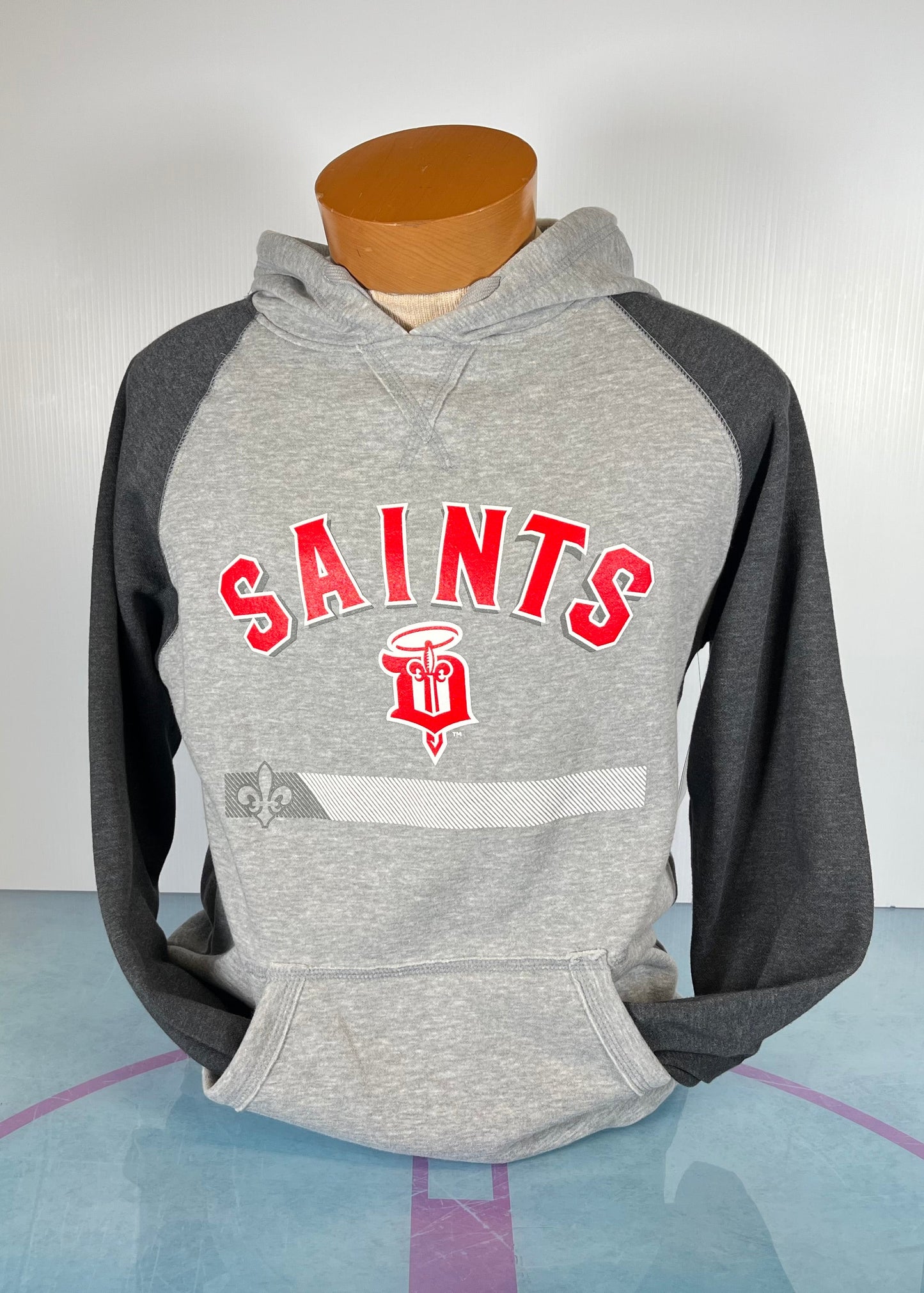 Adult Sweatshirt- Saints Streak