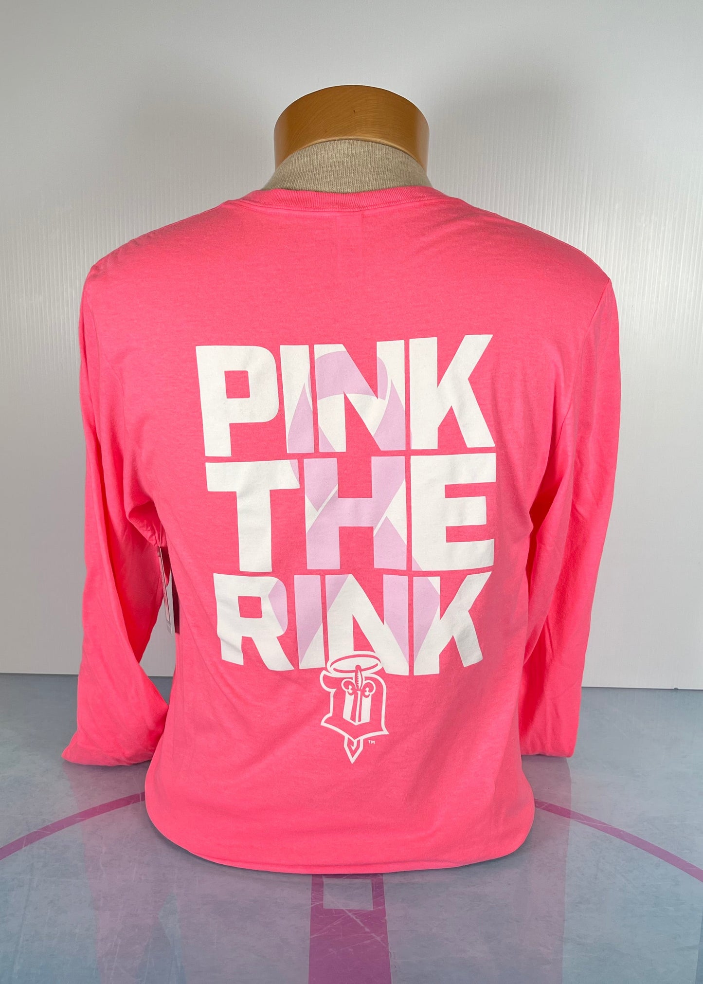 Adult Long Sleeve- Pink the Rink