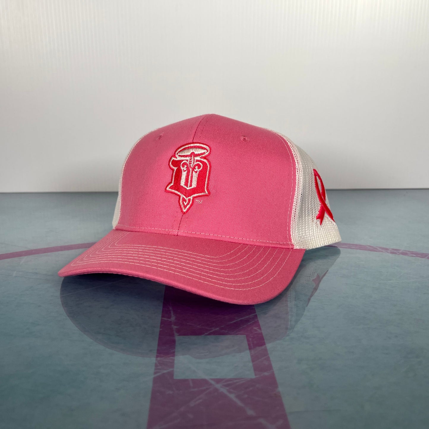Adult Adjustable Hat- Pink the Rink