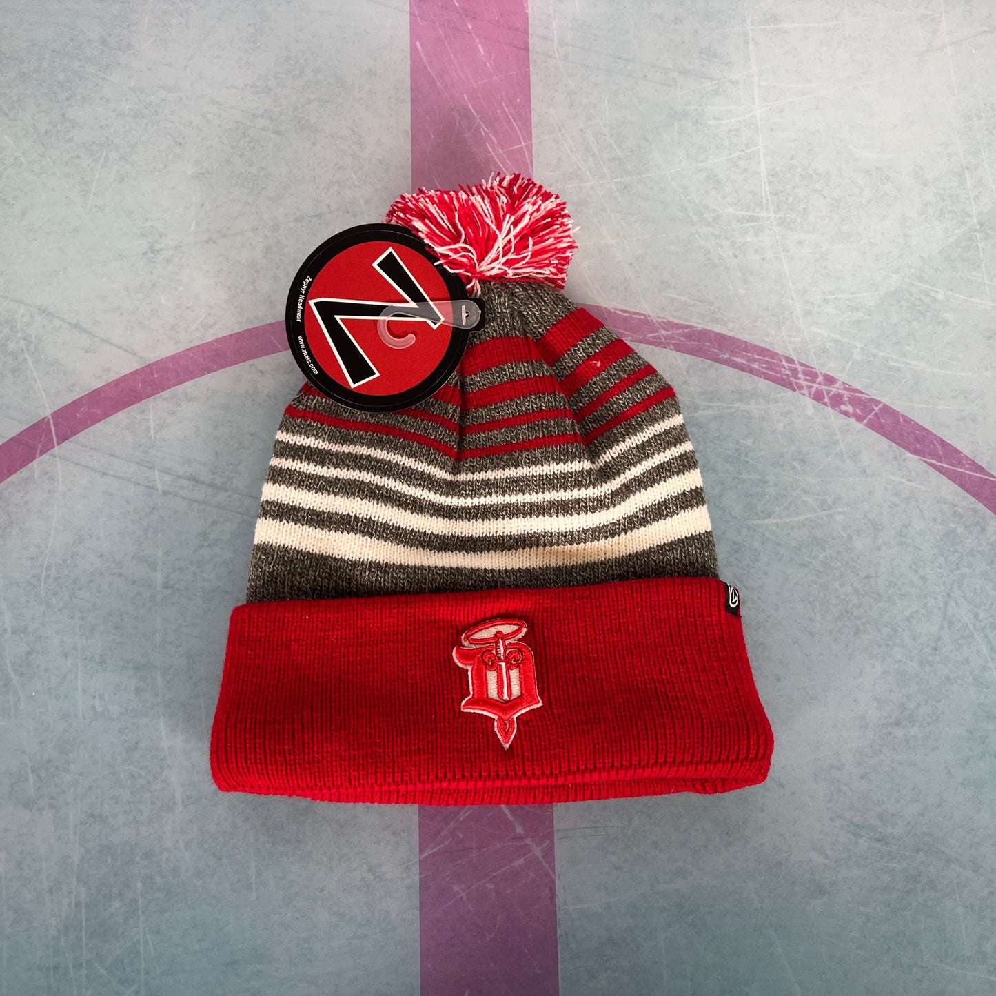 Adult Beanie- Saints' Stripes