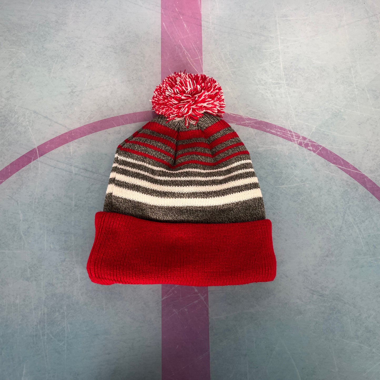 Adult Beanie- Saints' Stripes
