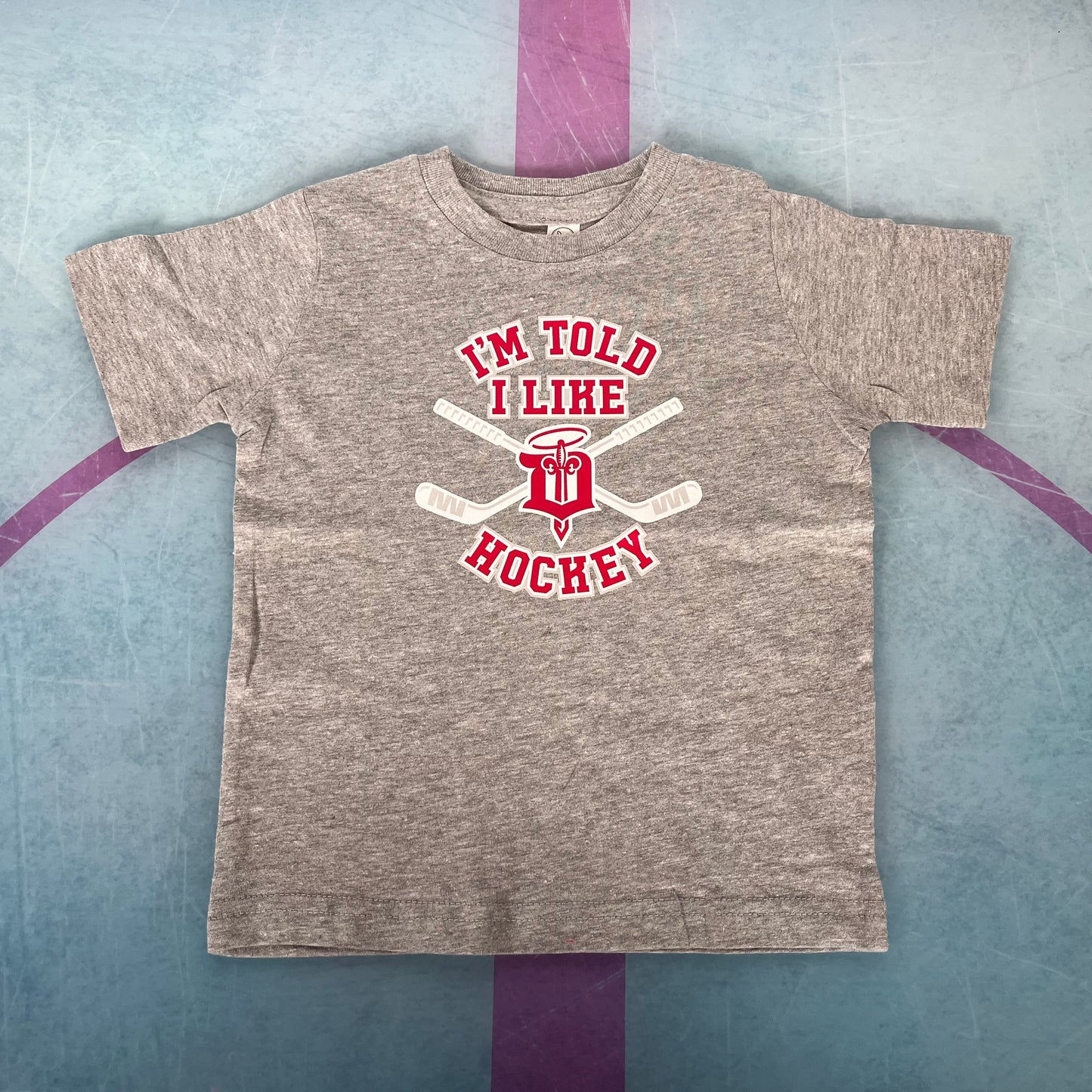 Toddler Jersey Tee- I Like Hockey