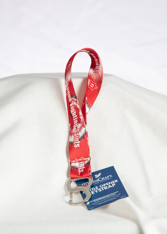 Fighting Saints Keystrap Bottle Opener