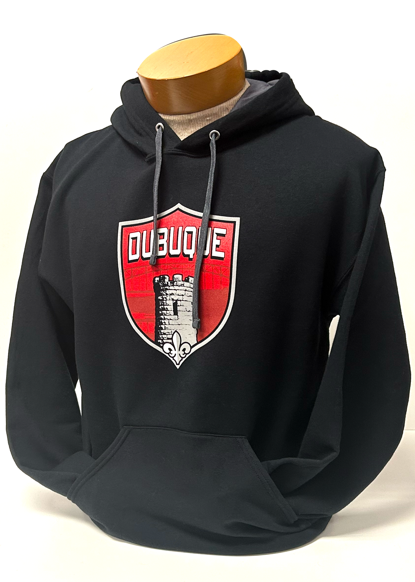 Black Out Adult Hooded Sweatshirt (Sofspun)