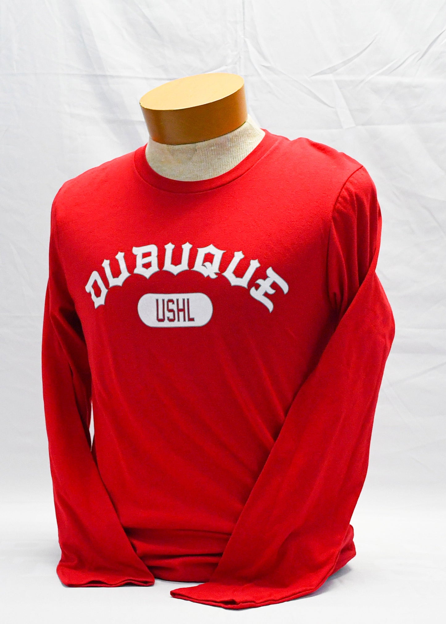 Adult Red Long Sleeve Shirt "Compose"