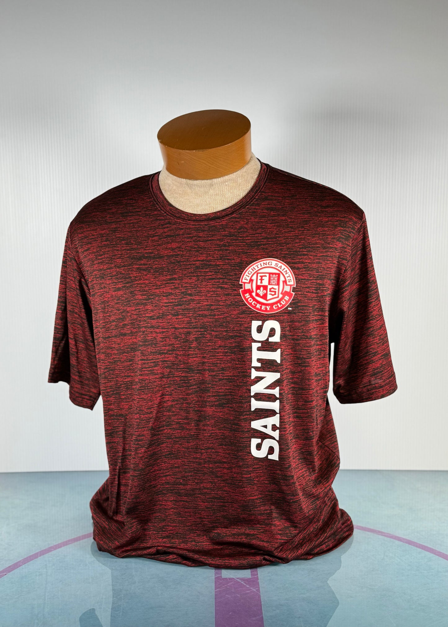 Sport-Tek Adult T-Shirt- Vertical Saints