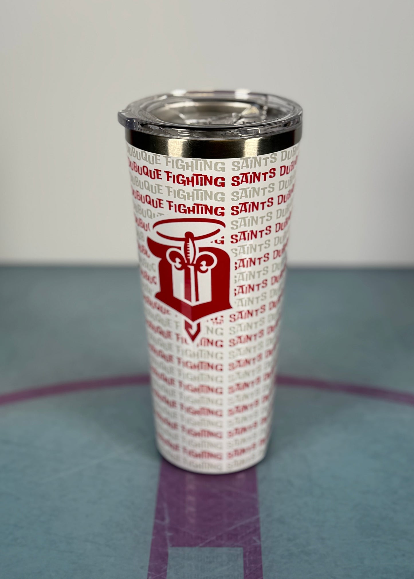 24oz White Corckcicle Tumbler "DFS"