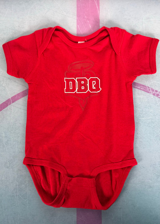 Infant Red Bodysuit "Rib"