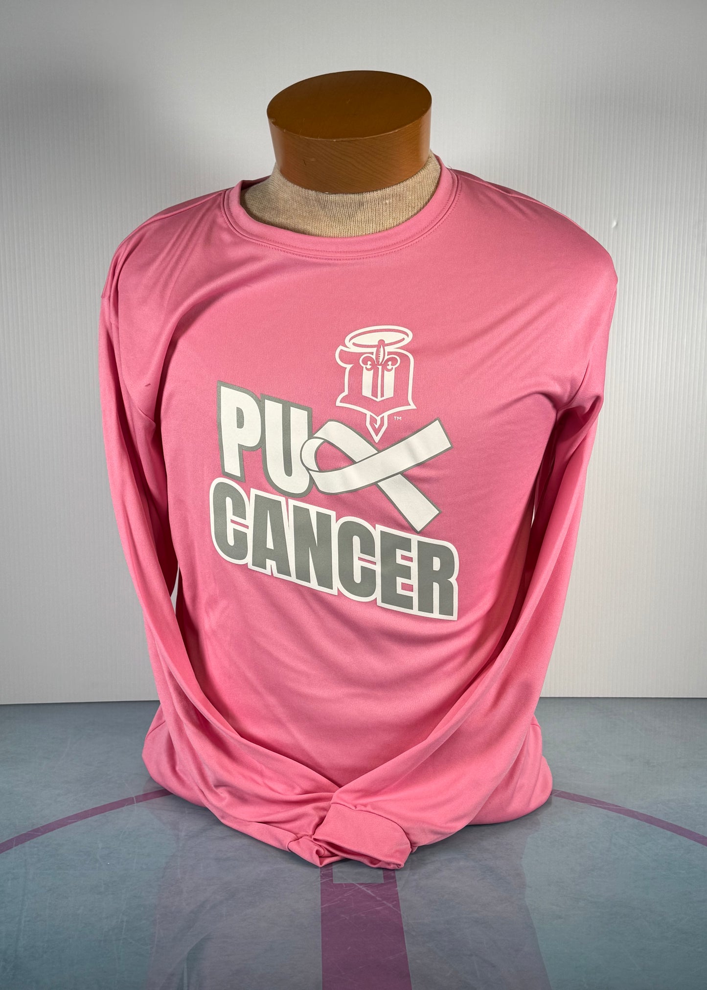 Adult Long Sleeve Shirt- Pink the Rink