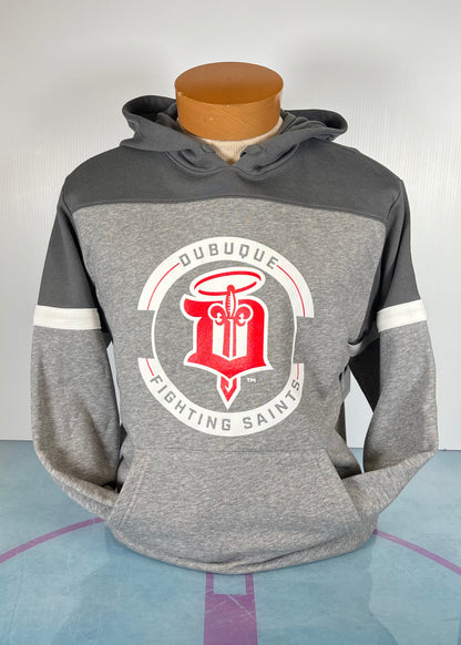 Adult Colorblock Sweatshirt- Emblem