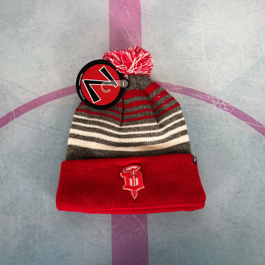 Adult Beanie- Saints' Stripes