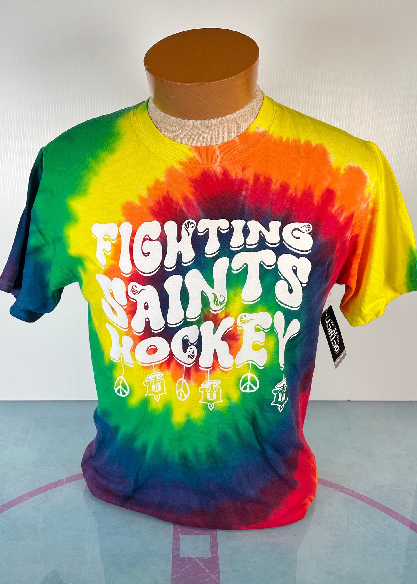 Adult Tie-Dye T-Shirt- Saints & Peace
