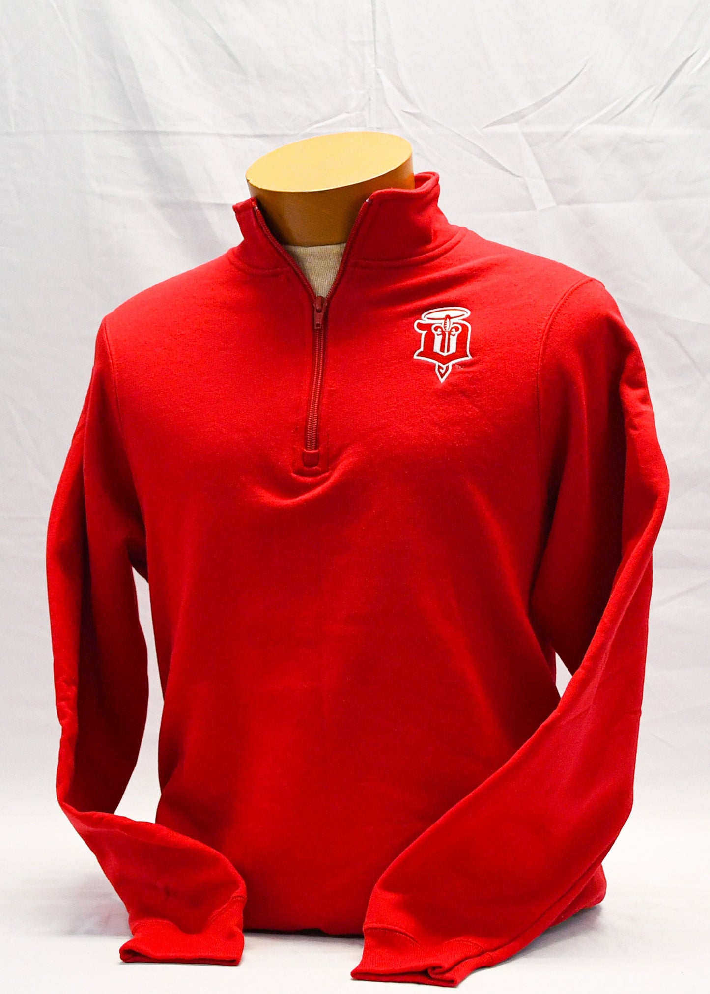 Adult Red 1/4 Zip "Port"