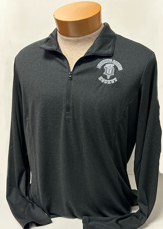 Women's Adult Black 1/4 Zip "ENDEAVOR"